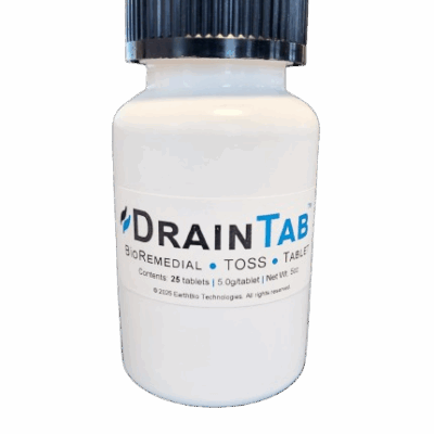 DrainTab, Bio TOSS Tablet, 25-pk